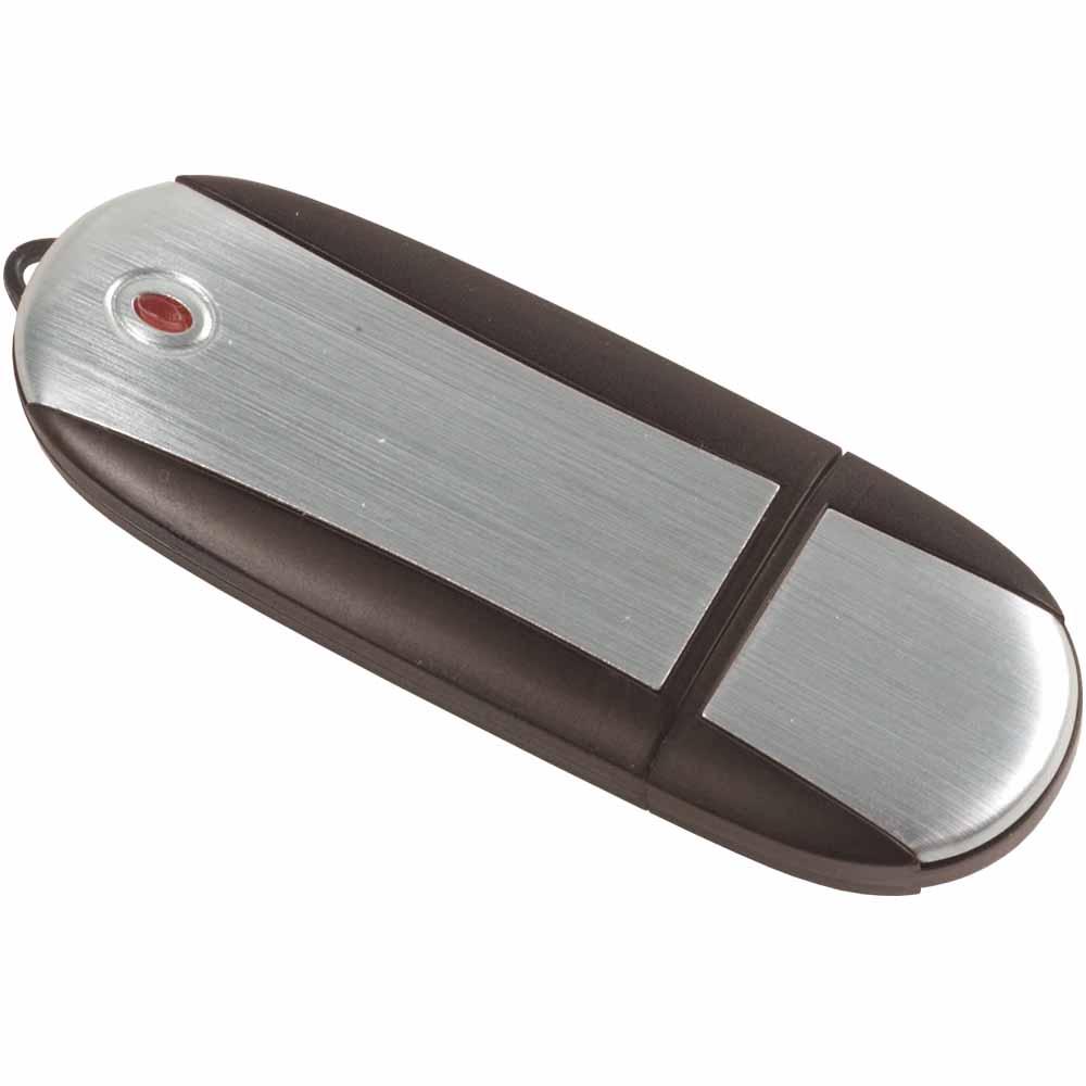 Chiavetta USB 4Gb in ABS color argento e bordi trasparenti colorati Possibilità di import Chiavetta USB 4Gb in ABS color argento e bordi trasparenti colorati Possibilità di import